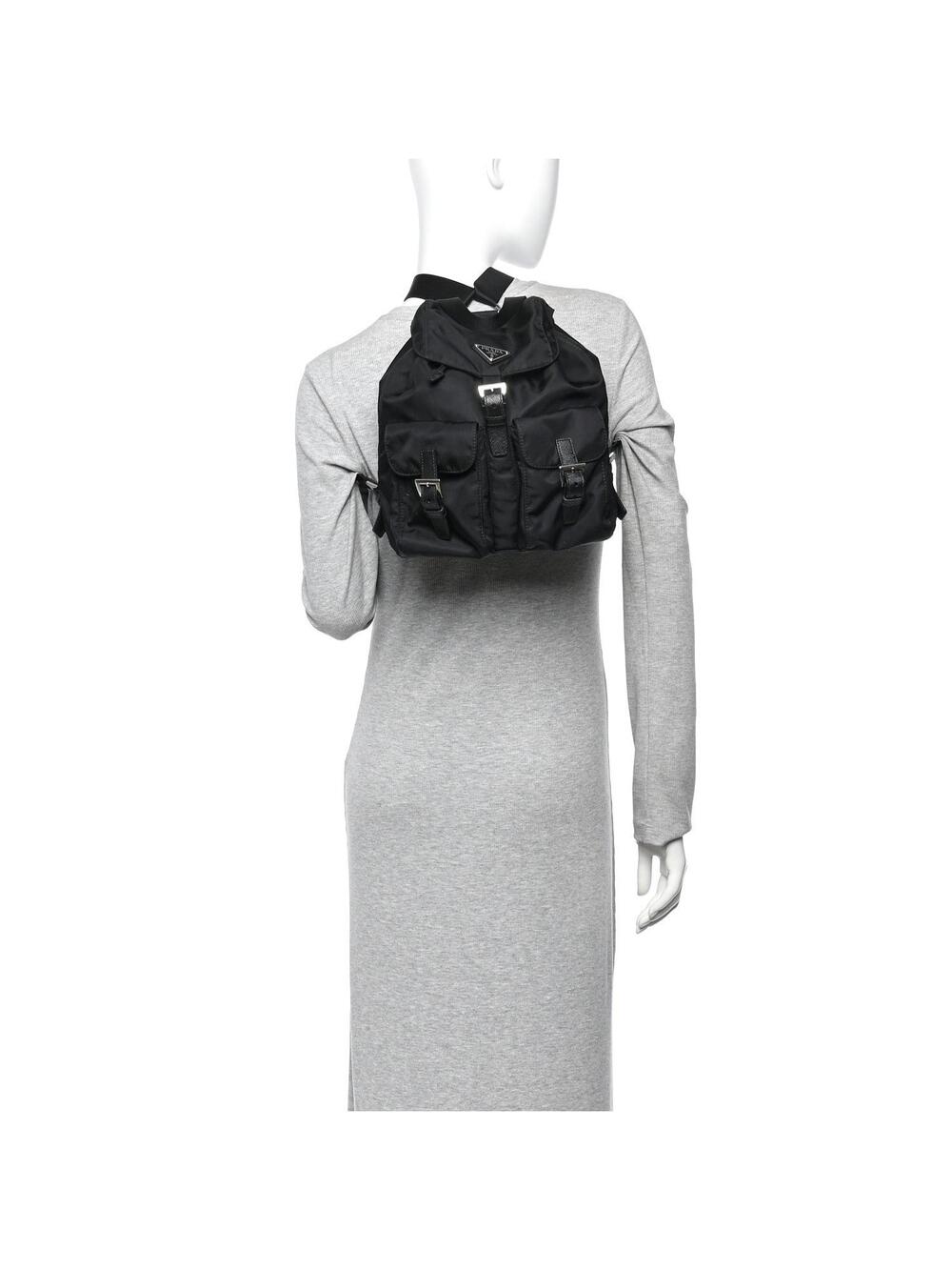 Prada Re-Nylon Vela Saffiano Small #364587P11B